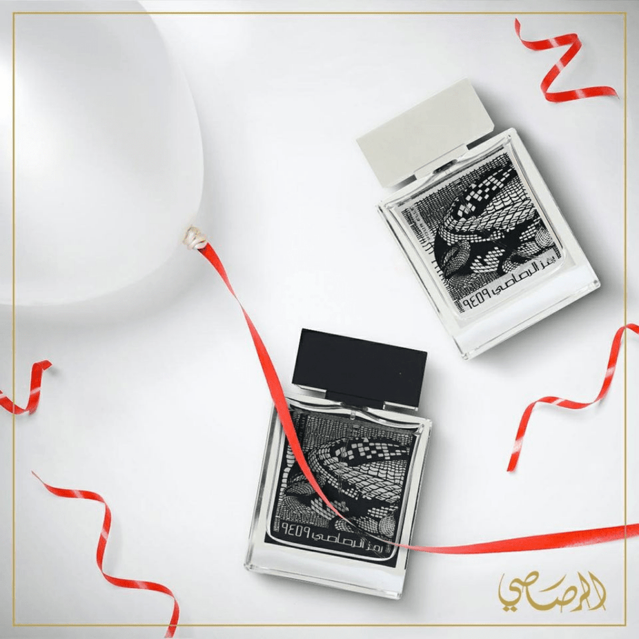 Rasasi Rumz Al Rasasi 9459 Pour Elle Alligator women’s EDP perfume bottle, 50ml, with elegant design and branding.