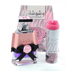 Washwashah w/ DEO for Women EDP - 100ML (3.4 oz) by Lattafa - Intense oud
