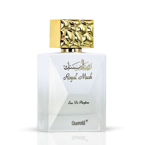 AUCTION Royal Musk Eau de Parfum Spray 100ml (3.4 oz) by Surrati (Velvet Pouch)