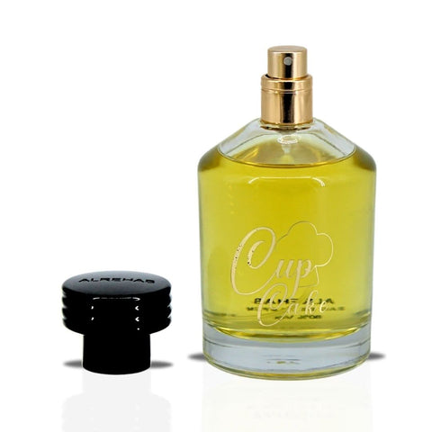 Cupcake Eau de Parfum spray by Al Rehab, 100ml bottle with floral and sweet scent packaging.