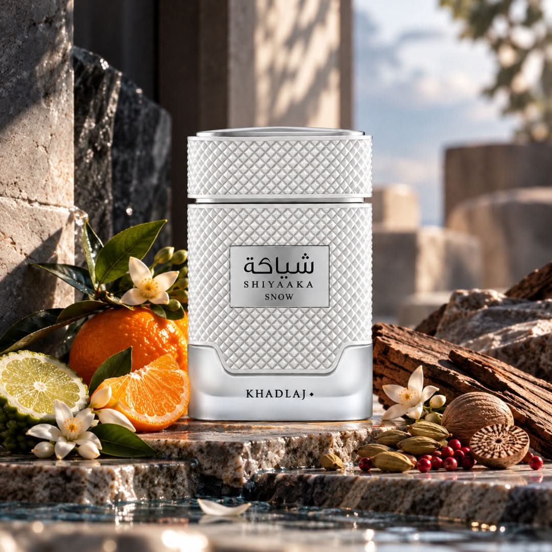 Khadlaj Shiyaaka Snow Special Edition Eau de Parfum Spray 100ml bottle