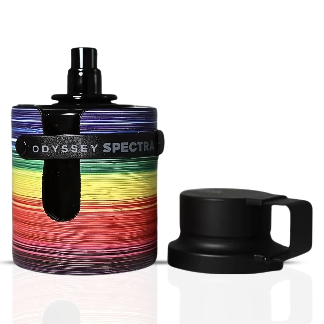 Odyssey Spectra Rainbow Edition Eau de Parfum Spray 100ML (3.4 OZ) by Armaf | Spiced Fruit, Floral Finesse & A Smoky-Sweet Embrace. - Intense Oud
