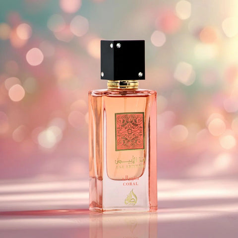 Ana Abiyedh Coral Eau de Parfum Spray 60ml (2.0 oz) by Lattafa | A Tropical Escape in Every Spritz - Intense Oud