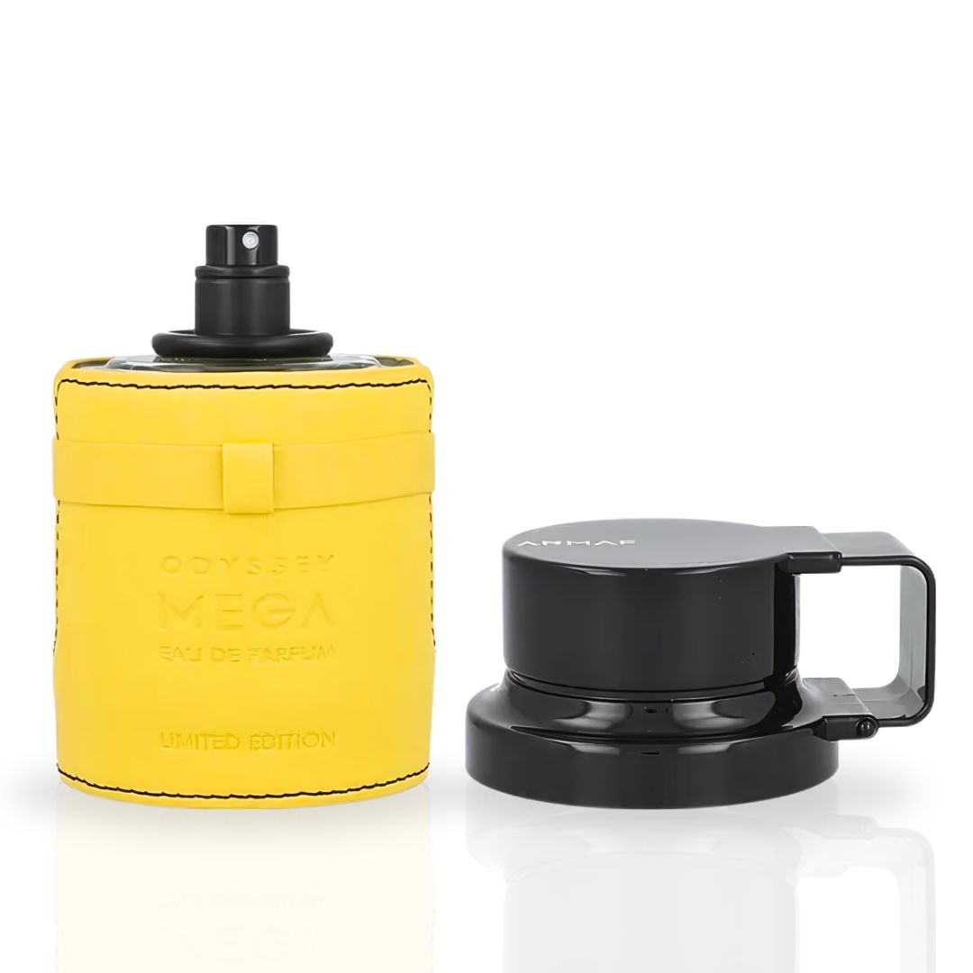 Odyssey Mega Man Limited Edition EDP Spray 100ML (3.4 OZ) By Armaf | Long Lasting, Exotic, Signature Masculine Scent. - Intense Oud