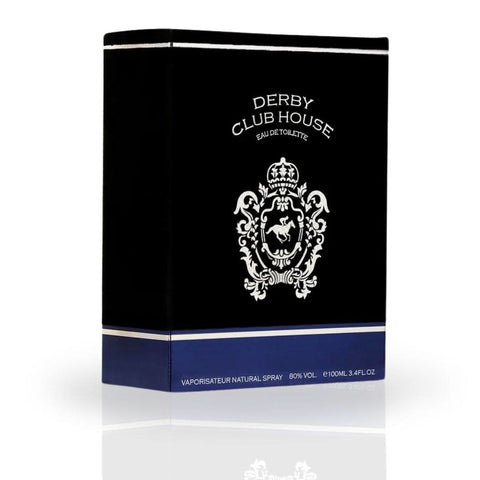 Armaf Derby Club House Man EDT spray 100ml with sleek bottle, showcasing luxurious, exotic fragrance for men.