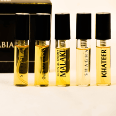 5 SA Sample-Shaghaf Oud, Shaghaf Oud Aswad, Maknoon, Khateer, Dehn El Oud Malaki - Intense oud