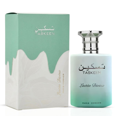 Taskeen Wowie & Lactéa Divina Eau de Parfum Spray 100ml (3.4 oz) by Paris Corner (Bundle)