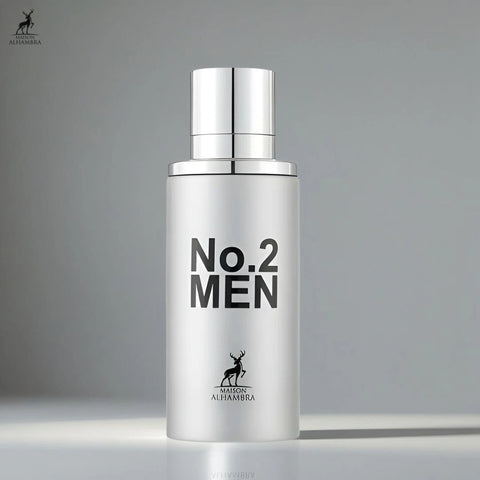 No.2 Eau de Parfum Spray 80ml (2.7 oz) by Maison Alhambra | Sophisticated Masculine, Fresh Spicy & Irresistibly Woody - Intense Oud