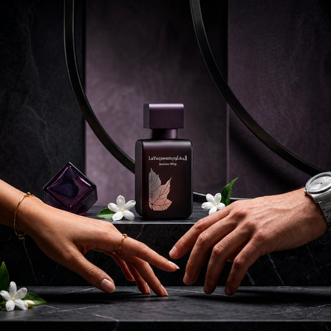 La Yuqawam Jasmine Wisp for Women Eau de Parfum 75ml by Rasasi (Velvet Pouch) (Auction)