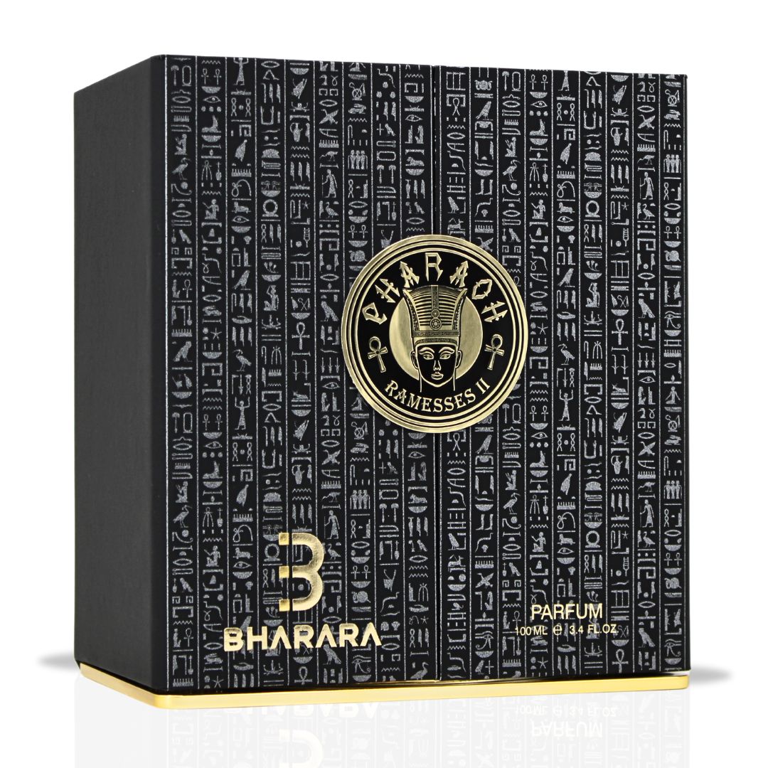 Pharaoh Ramesses II Eau De Parfum Spray 100ML (3.4 OZ) By BHARARA | Bold, Spicy & Deeply Smoky With A Luxurious Finish Of Oud, Leather & Vanilla. - Intense Oud