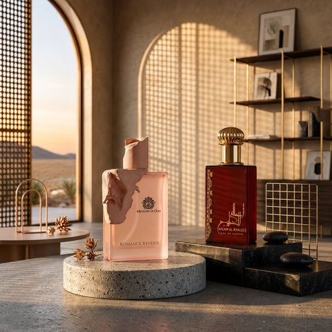 Ministry of Oud – Romance Reverie 100ml (3.4 oz) by Paris Corner & Ahlam Al Khaleej 80ML (2.7 OZ) By Ard Al Zaafaran  Eau de Parfum Sprays (Bundle)