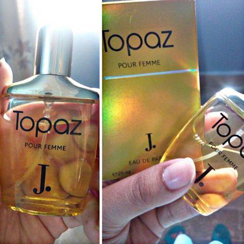 Topaz for Women EDP- 25 ML (0.85 oz) by Junaid jamshed - Intense oud