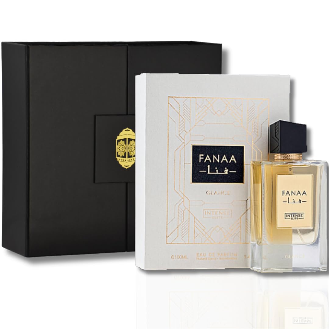 FANAA Glance for Women EDP - Eau De Parfum 100 ML (3.4 Oz) with Magnetic Gift Box Perfect For Gifting By Intense Elite - Intense Oud