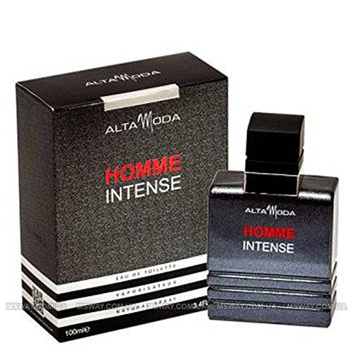Homme Intense For Men EDT- 100 ML (3.4 oz) by Alta Moda (BOTTLE WITH VELVET POUCH) - Intense oud
