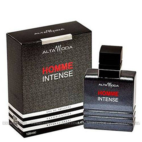 Homme Intense For Men EDT- 100 ML (3.4 oz) by Alta Moda (BOTTLE WITH VELVET POUCH) - Intense oud