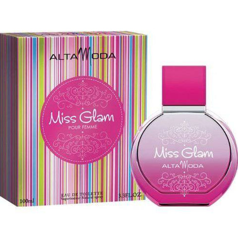 Miss Glam for Women EDT- 100 ML (3.4 oz) by Alta Moda (BOTTLE WITH VELVET POUCH) - Intense oud