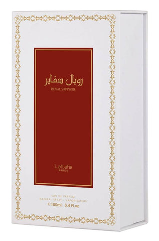 Royal Sapphire EDP - 100mL (3.4 oz) by Lattafa Pride - Intense oud
