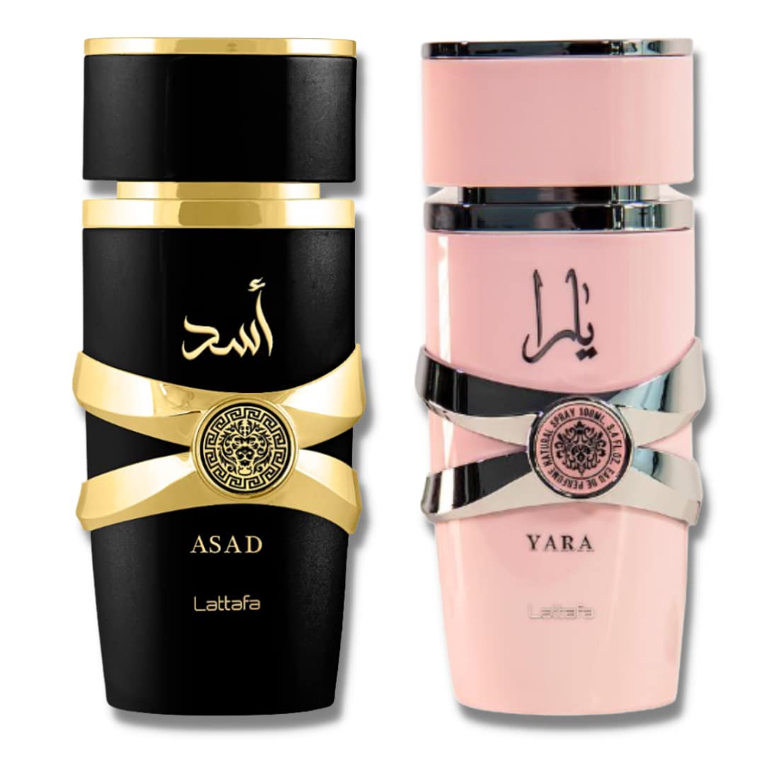 Yara & Asad EDP-100ml(3.4 oz) by Lattafa - Intense Oud