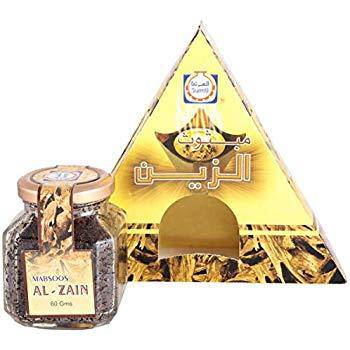 10 in. Golden Bakhoor w/ Bakhoor Mabsoos Al-Zain - Intense oud
