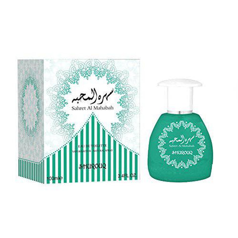 Sahret Al Mahabah EDT-100ml(3.4 oz) by Shurouq(WITH POUCH) - Intense oud