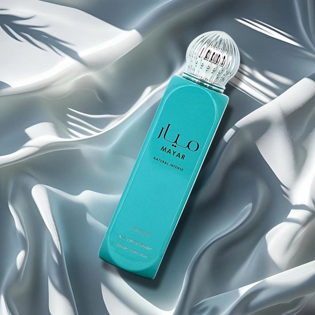 Mayar Natural Intense All Over Spray 150ml (5.07 oz) by Lattafa | A Vacation in Every Spritz - Intense Oud