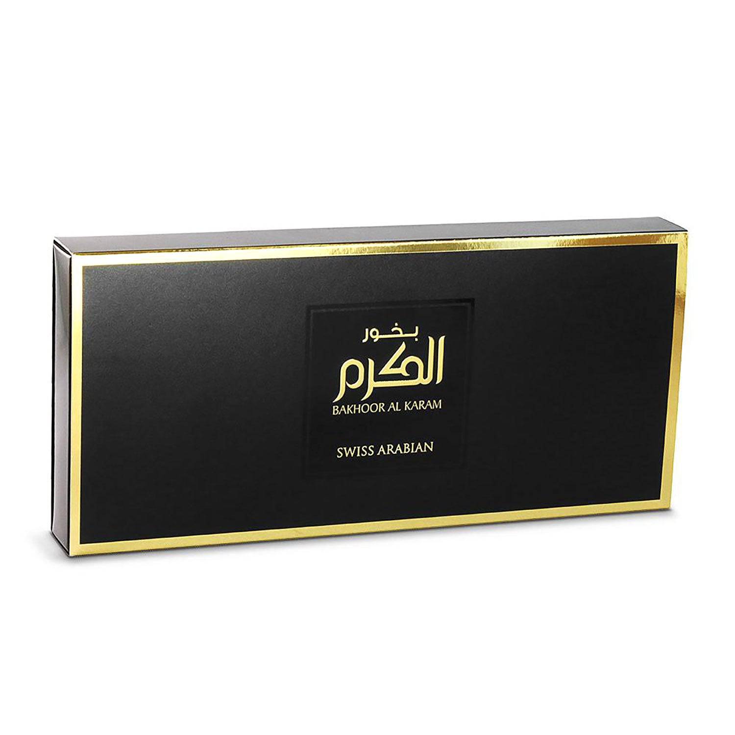 Al Karam Bakhoor - 55GM (1.9 oz) by Swiss Arabian - Intense oud
