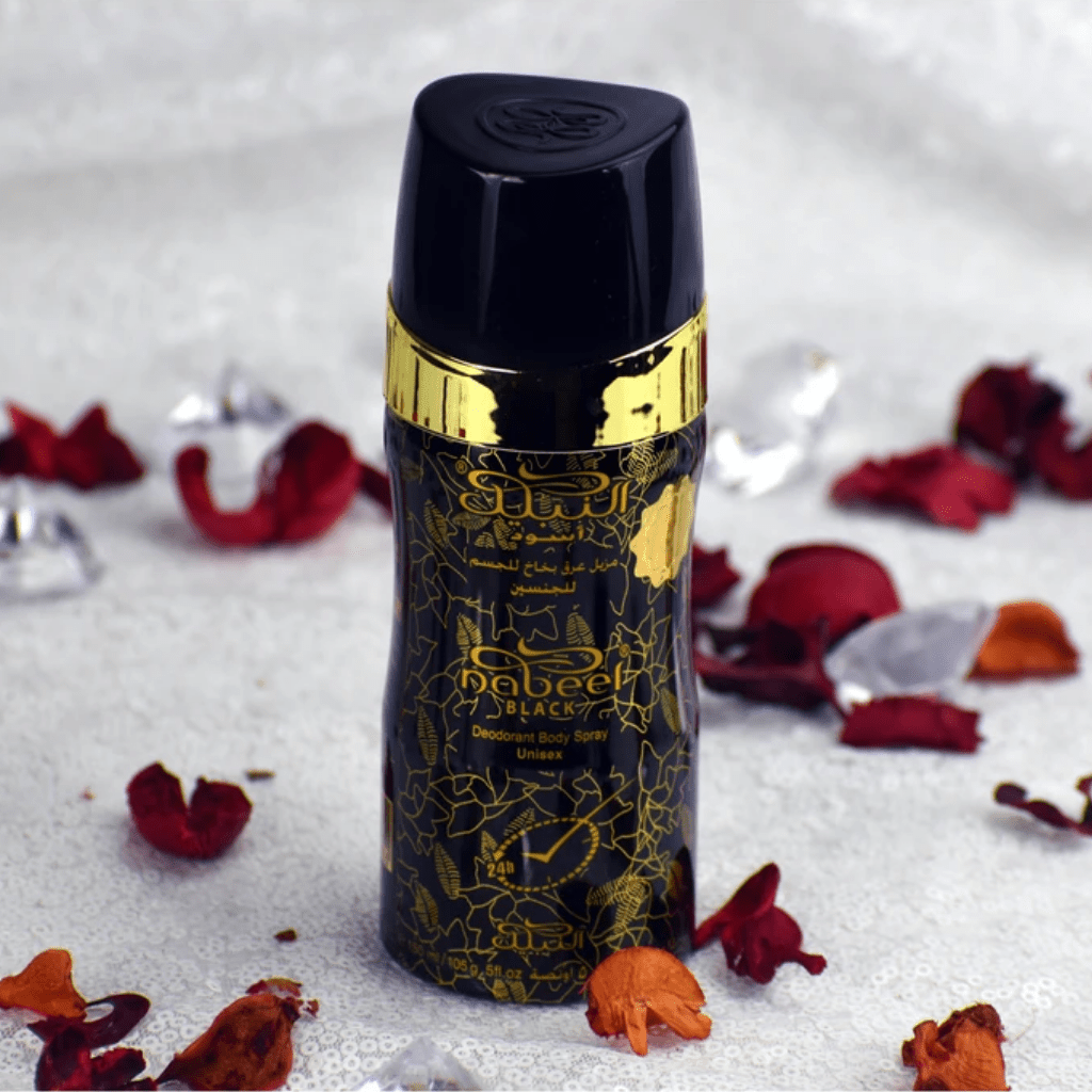Nabeel Black Deodorant - 150ML (5 oz) by Nabeel - Intense oud