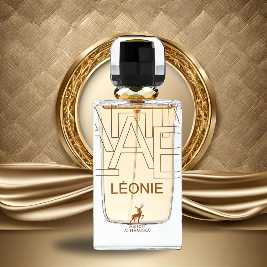 Léonie Eau De Parfum Spray 100ML (3.4 OZ) by Maison Alhambra | Long Lasting, Warm, Sensual, Enchanting Scent. - Intense Oud