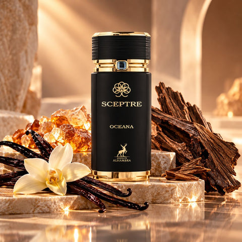 Sceptre Desert & Oceana Eau de Parfum Sprays 100ml (3.4 oz) by Maison Alhambra (Bundle)