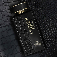 Leather Blend Pour Homme EDP Spray 100ML (3.4 OZ) by Bonanza Satrangi | Long Lasting, Exotic, Bold, Spicy, Luxurious Fragrances. - Intense Oud