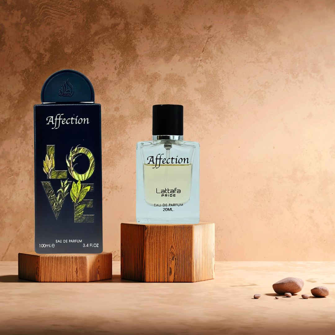 AFFECTION EDP Spray 100ML (3.4 OZ) & AFFECTION EDP 20ML (0.6 OZ) By Lattafa Pride | Long Lasting, Exquisite Unisex Scent of 2024. (ELITE BUNDLE) - Intense Oud