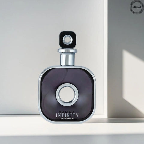 Infinity Eau de Parfum Spray 105ml (3.6 oz) by Armaf | Sparkling Citrus, Spiced Apple & Woods - Intense Oud