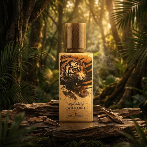 Wild Oud Eau de Parfum Spray 60ml (2.04 oz) by Ard Al Zaafaran (Velvet Pouch) (Auction)