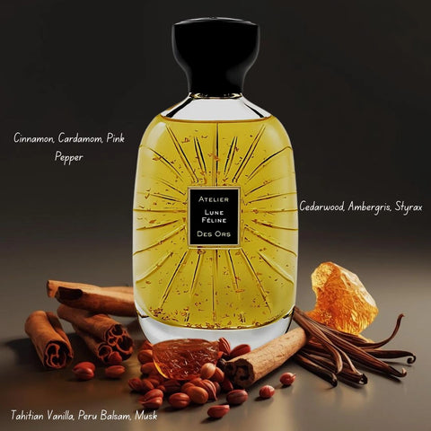 Lune Féline Eau de Parfum Spray 100ml (3.4 oz) by Atelier Des Ores - Intense Oud