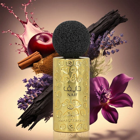 AUCTION Naif Eau de Parfum Spray 100ml (3.4 Oz) by Ard Al Zaafaran (Velvet Pouch)