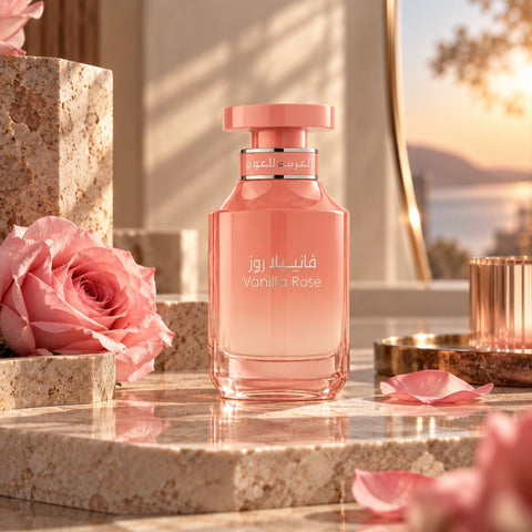 Vanilla Rose Eau de Parfum Spray 100ml (3.4 oz) by Arabian Oud