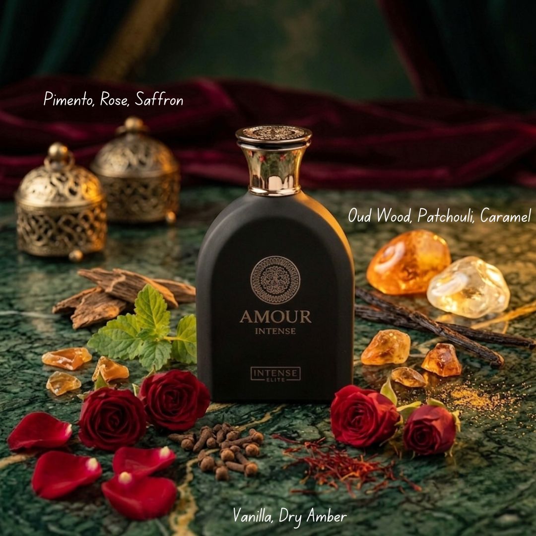Amour Intense Eau De Parfum Spray 100ml (3.4 oz) by Intense Elite