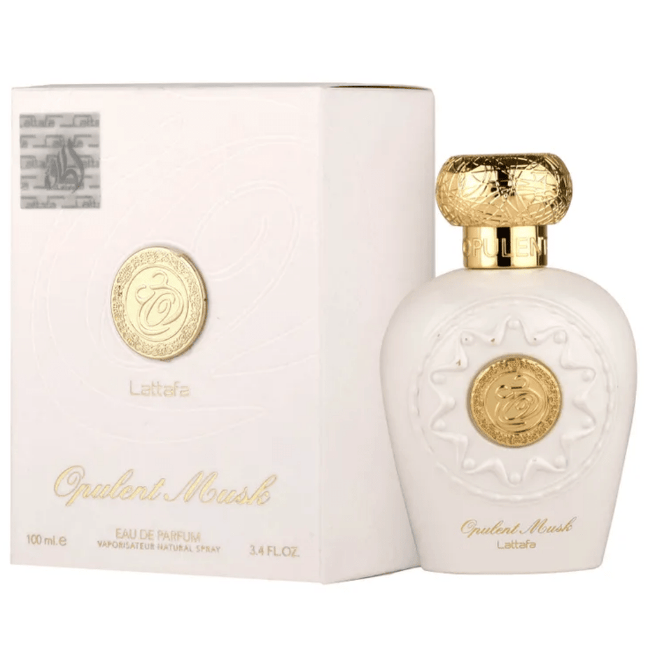 Lattafa Opulent 3-Piece EDP set with unisex scents including Opulent Musk, Oud, and Blue Oud, featuring 100ml bottles.