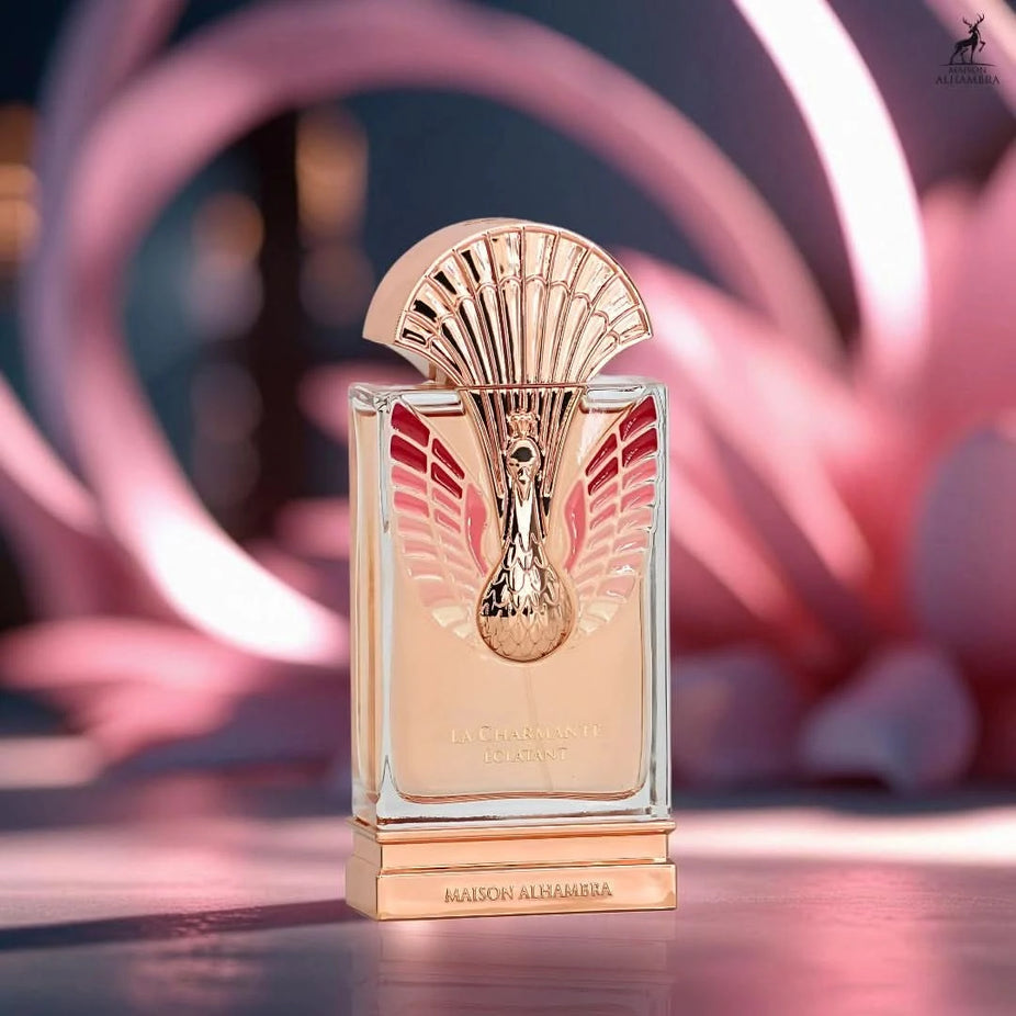 Maison Alhambra La Charmante & Éclatant Eau de Parfum bundle, featuring two 100ml spray bottles with elegant packaging.