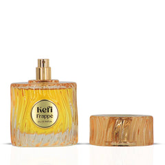 Kefi Frappe Eau de Parfum Spray 100ml (3.4 oz) by Elite Risala (Velvet Pouch) - Intense Oud