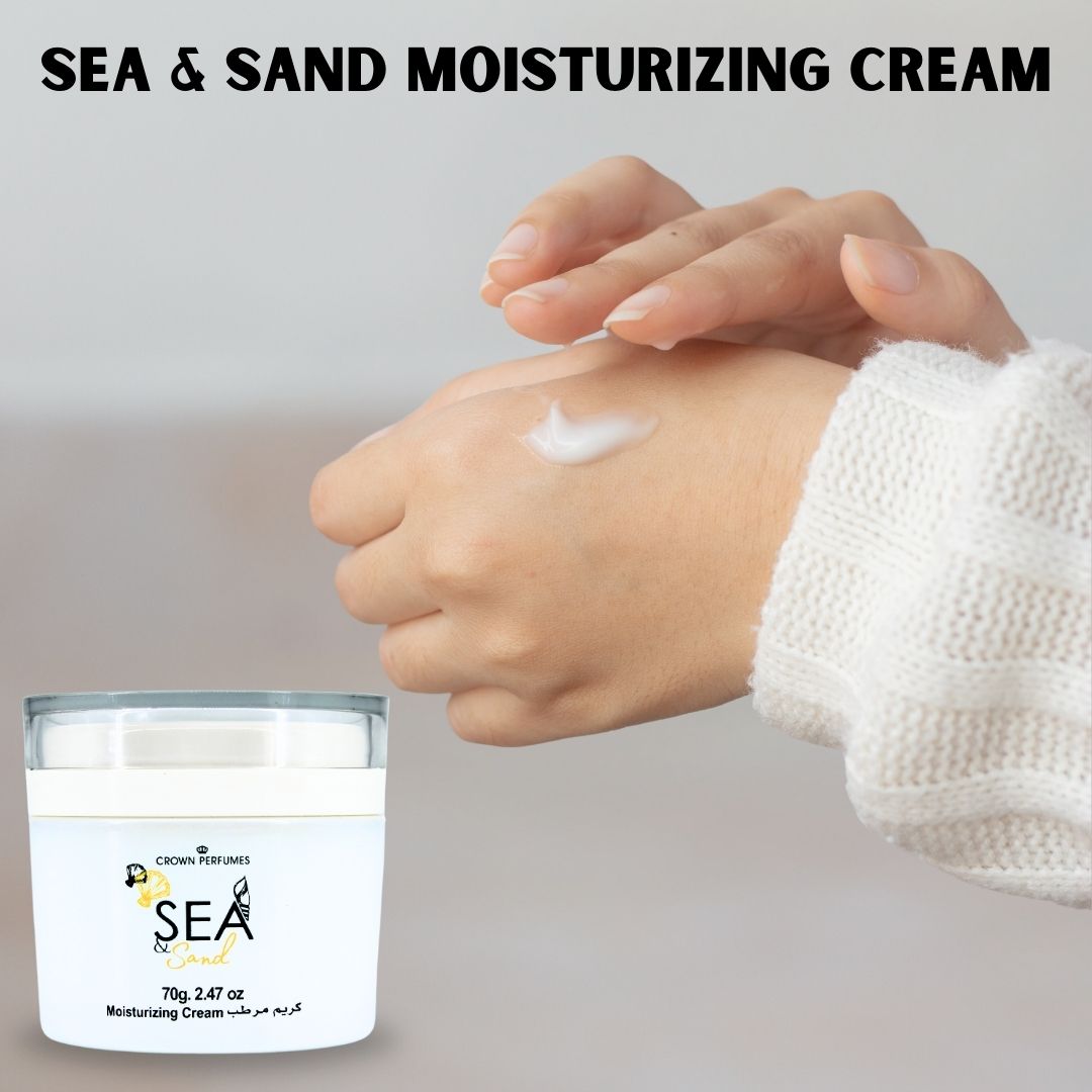 Sea & Sand Moisturizing Cream 70GMS By Al Rehab | Extra Nourishing, Smoothing, Replenishes Dry Skin, Exquisite Fragrance. - Intense Oud