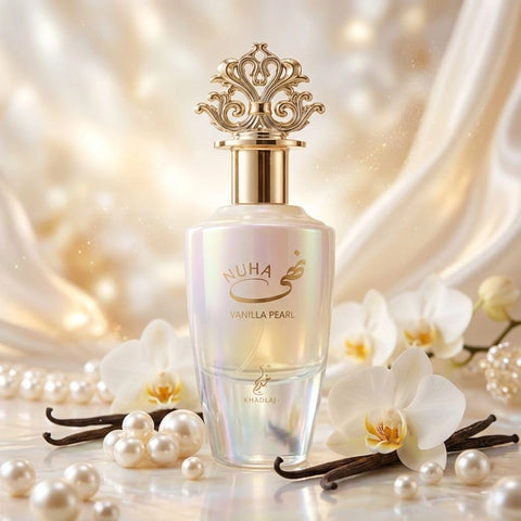 Nuha Vanilla Pearl Eau de Parfum Spray 85ml (2.9 oz) by Khadlaj