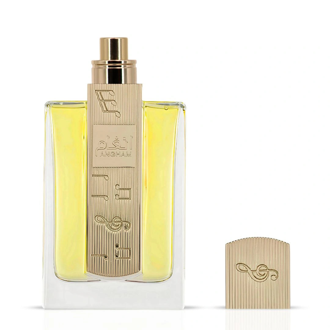 Angham Eau de Parfum Spray 100ml (3.4 oz) by Lattafa (Velvet Pouch