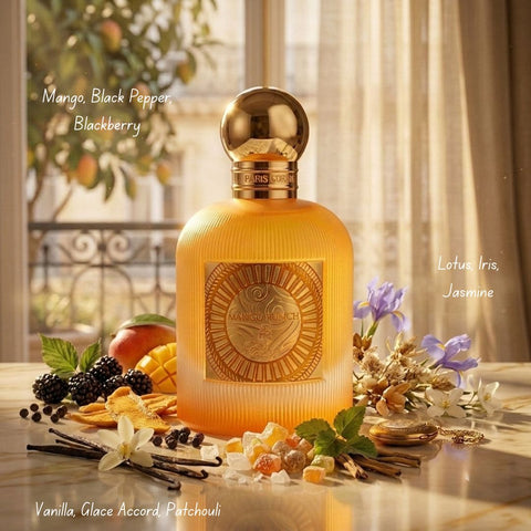 Pear Potion & Mango Punch Eau de Parfum Sprays 100ml (3.4 oz) by Paris Corner (Bundle)