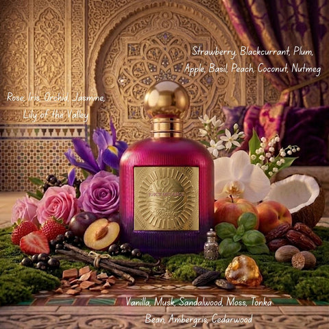 Pear Potion & Juicy Melange Eau de Parfum Sprays 100ml (3.4 oz) by Paris Corner (Bundle)