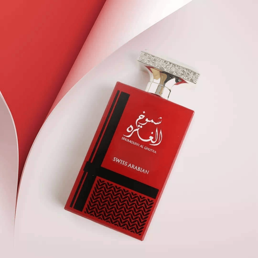 Shumoukh Al Ghutra Men EDP-100ml(3.4oz) by Swiss Arabian(WITH VELVET POUCH) - Intense oud