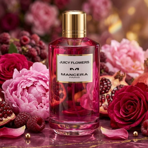 Juicy Flowers Eau de Parfum Spray 120ml (4.0 oz) by Mancera