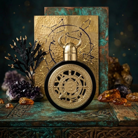 Bharara Viking Cairo Eau De Parfum spray bottle, 100ml, featuring a sleek design and dark-colored cap, by Bharara.