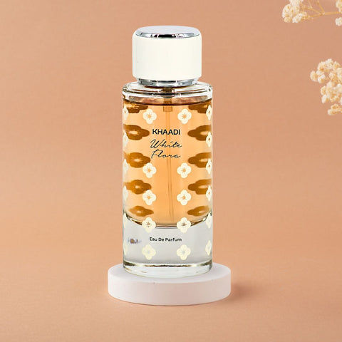White Flora EDP Spray 100ML (3.4 OZ) by Khaadi | Long Lasting, Luxurious, Floral Perfumes. - Intense Oud
