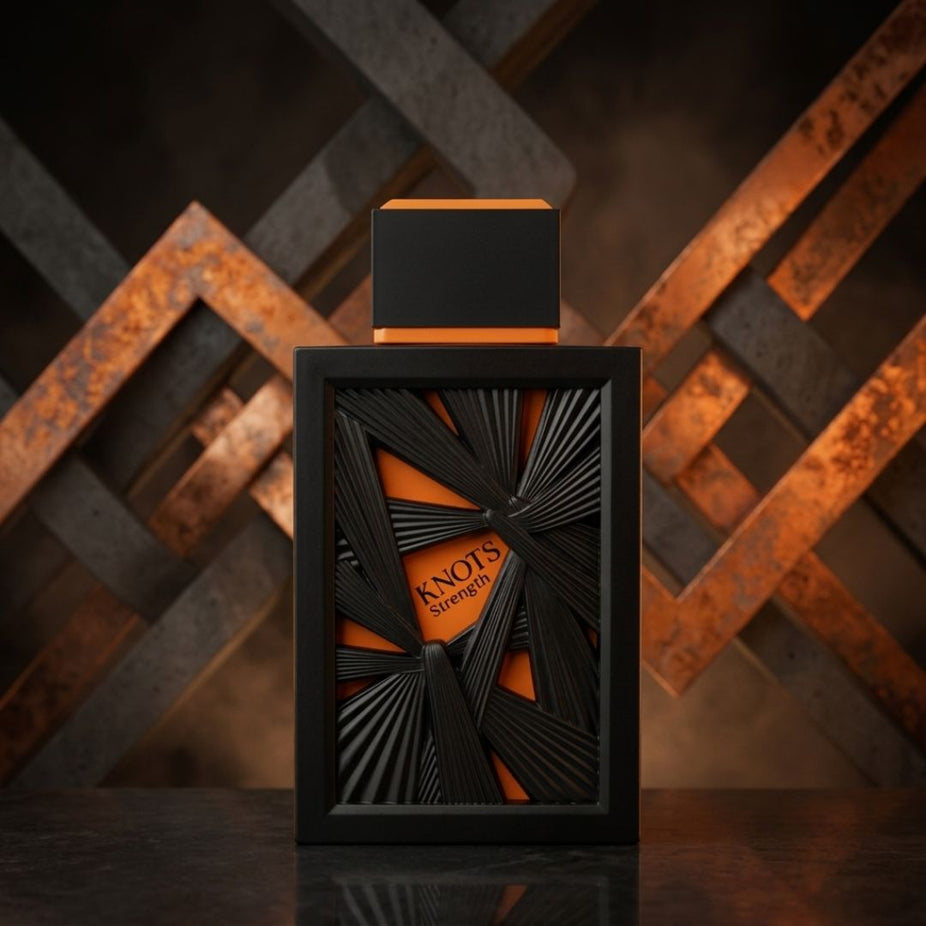 Aura by Aura Knots Strength Eau de Parfum spray 100ml bottle, elegant packaging and sleek design for women.
